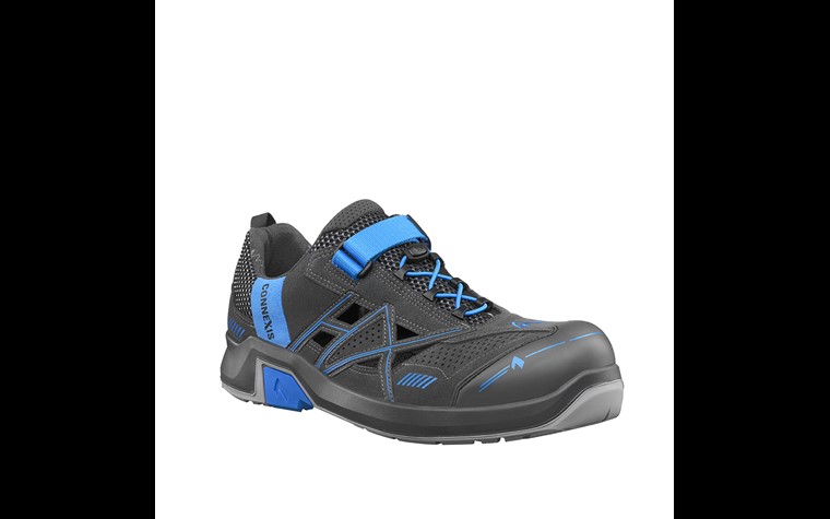 HAIX CONNEXIS SAFETY T AIR S1 LOW GREY-BLUE