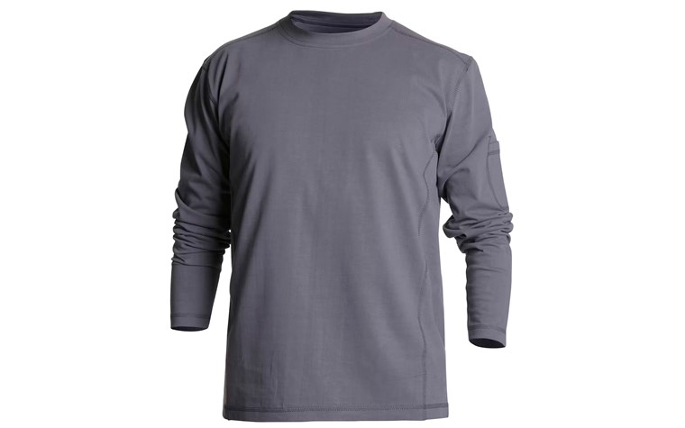 BLAKLADER Langarm T-Shirt Grau L