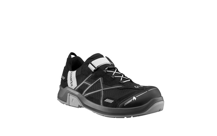 HAIX CONNEXIS SAFETY T S1 LOW BLACK-SILVER